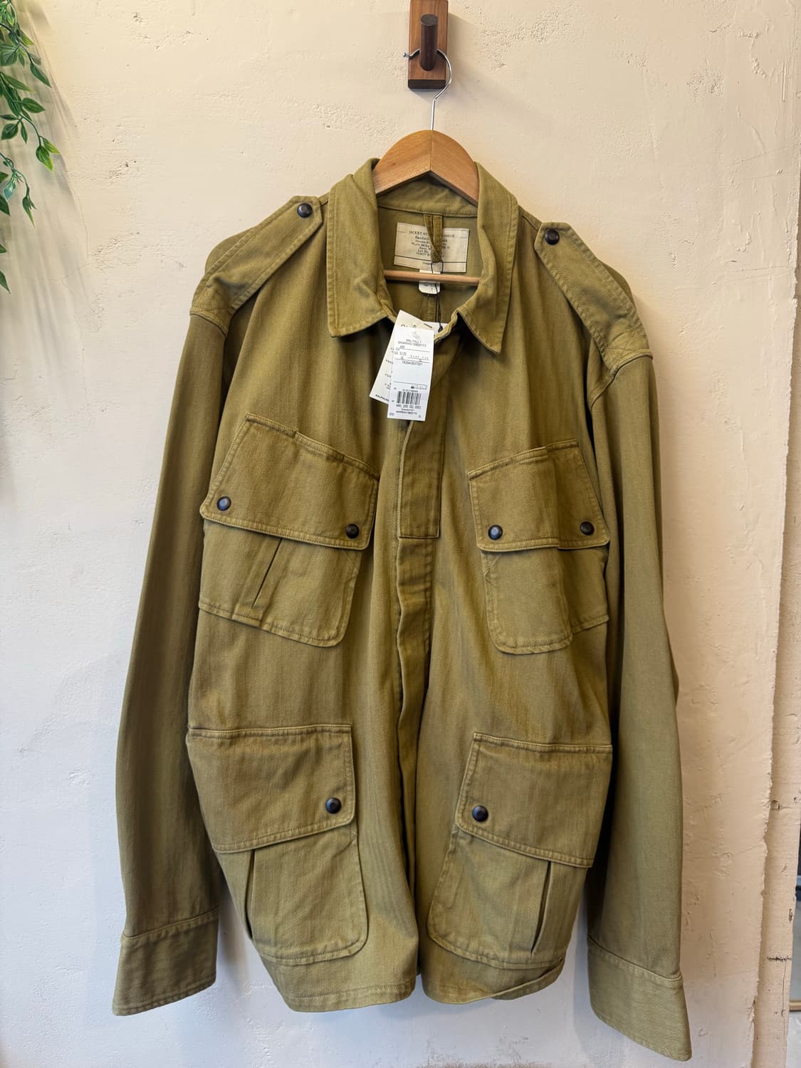 RRL m42 hbt 점프슈트 자켓 XL 상품이미지1