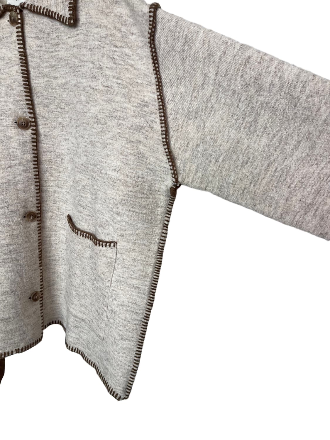 FREAK’S STORE Stitch Oversized Knit JK 상품이미지4