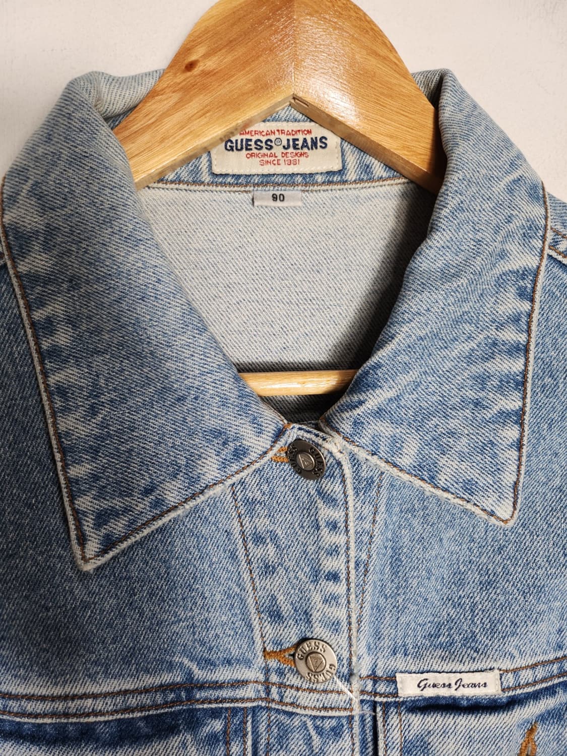 게스 데님 트러커 자켓 상품이미지3