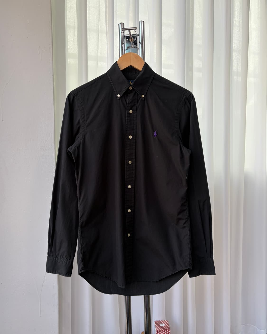 [XS]폴로 랄프로렌 클래식 블랙 포플린 셔츠 상품이미지3