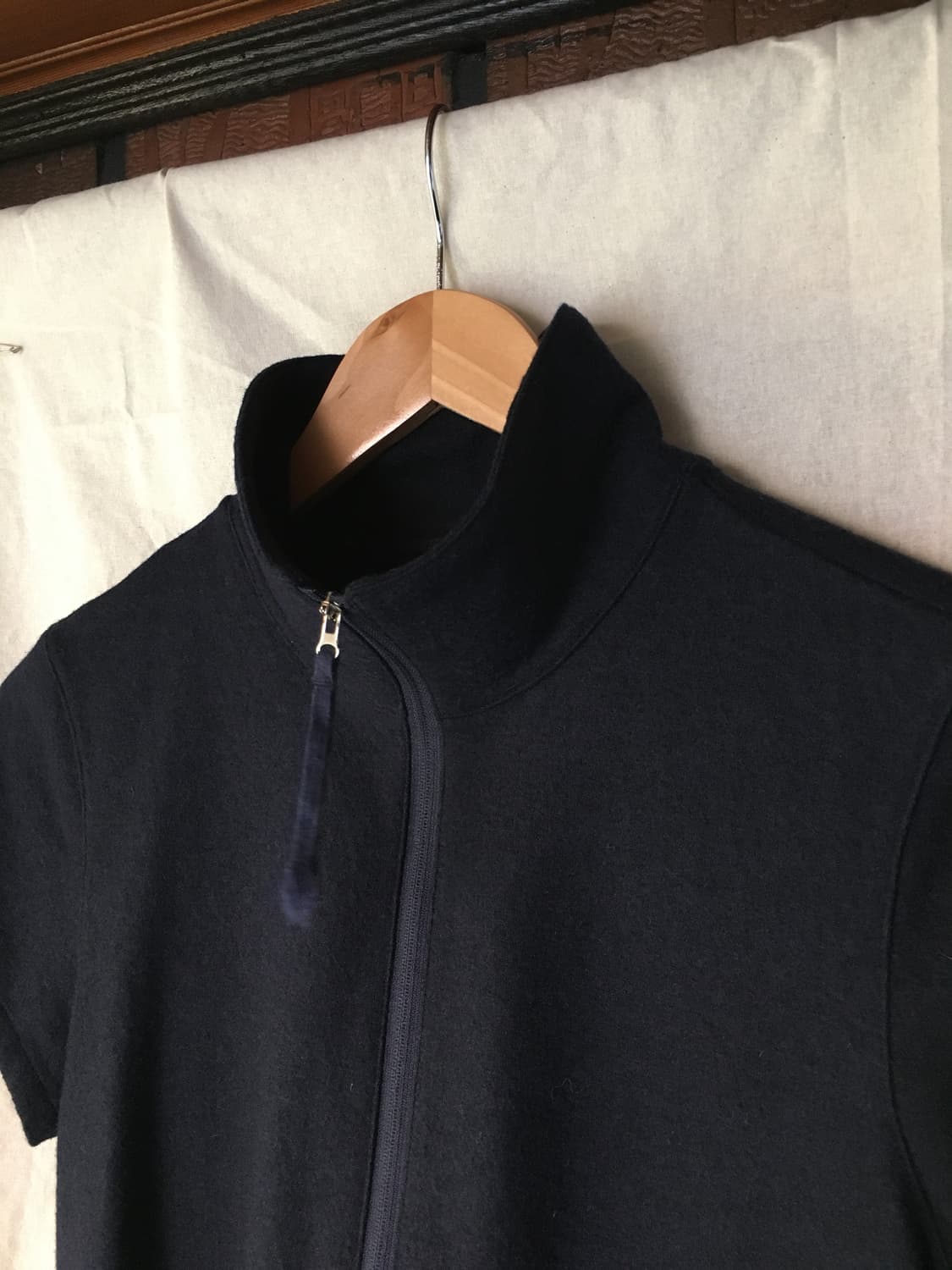엔조블루스 하이넥 미니드레스(navy) 상품이미지5
