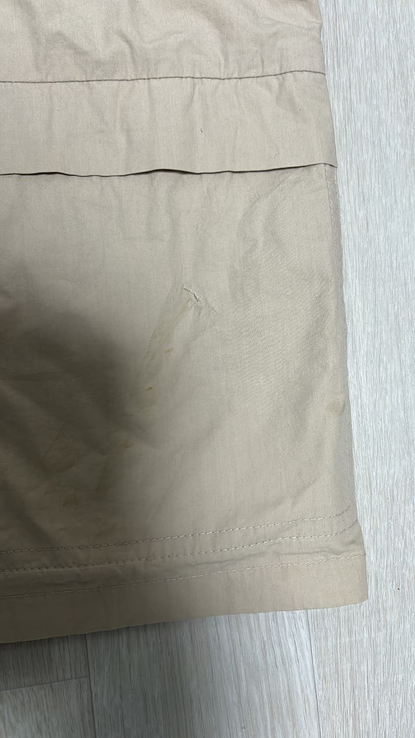 베이지 후드조끼 베스트 상품이미지3