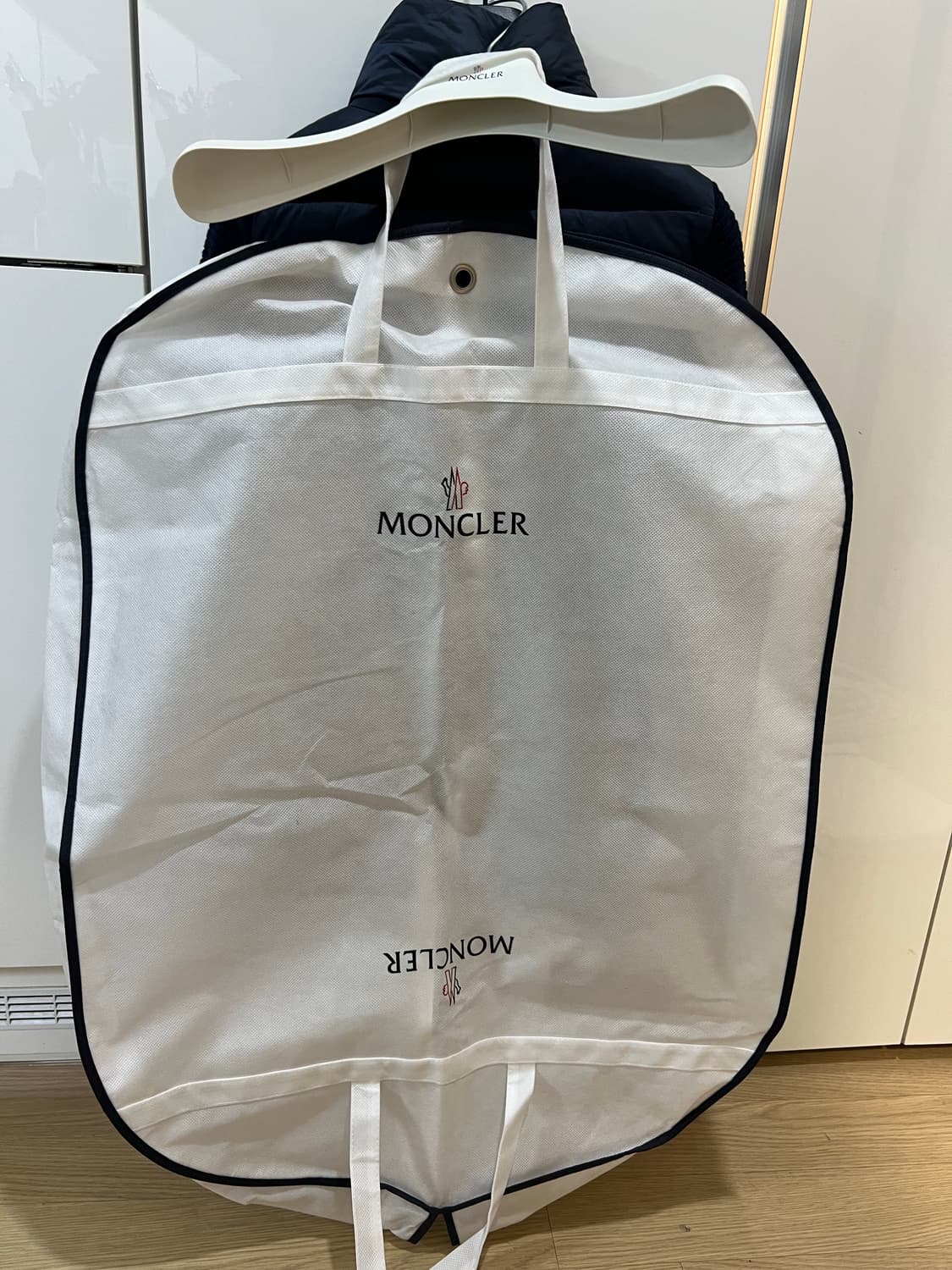 몽클레어 여성 롱니트패딩 xs (새상품급) 상품이미지5