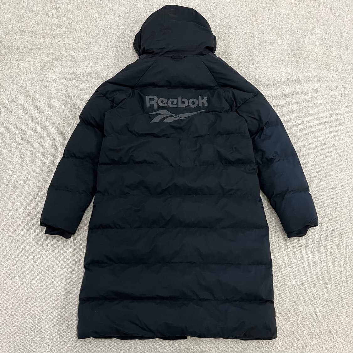 [XL] 리복 클래식 블랙 롱 패딩 점퍼 자켓 0105M1 상품이미지4