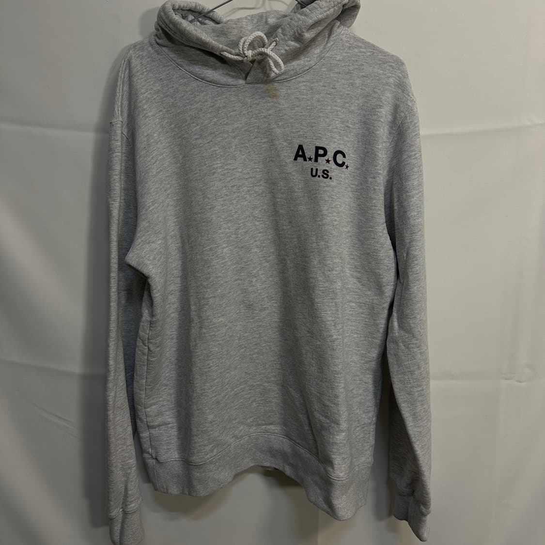 A.P.C U.S 그레이 후드티 L(100사이즈) 상품이미지1
