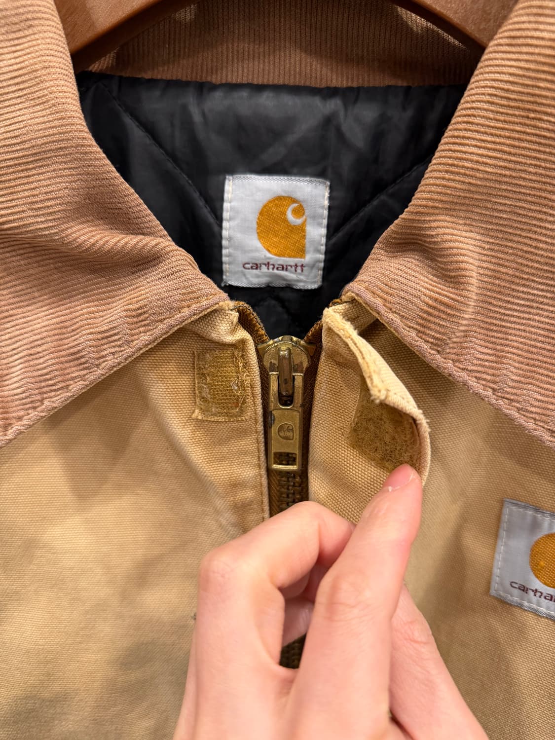 90-00s Carhartt 칼하트 덕 트레디셔널 워크 자켓 상품이미지3