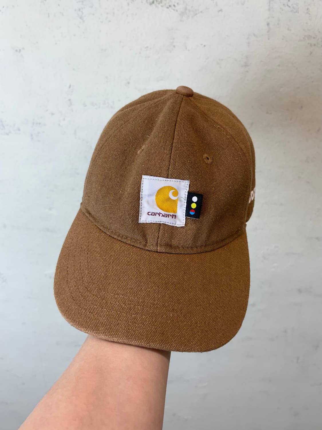 칼하트 IAB STUDIO 6패널 캔버스 볼캡 브라운 상품이미지1