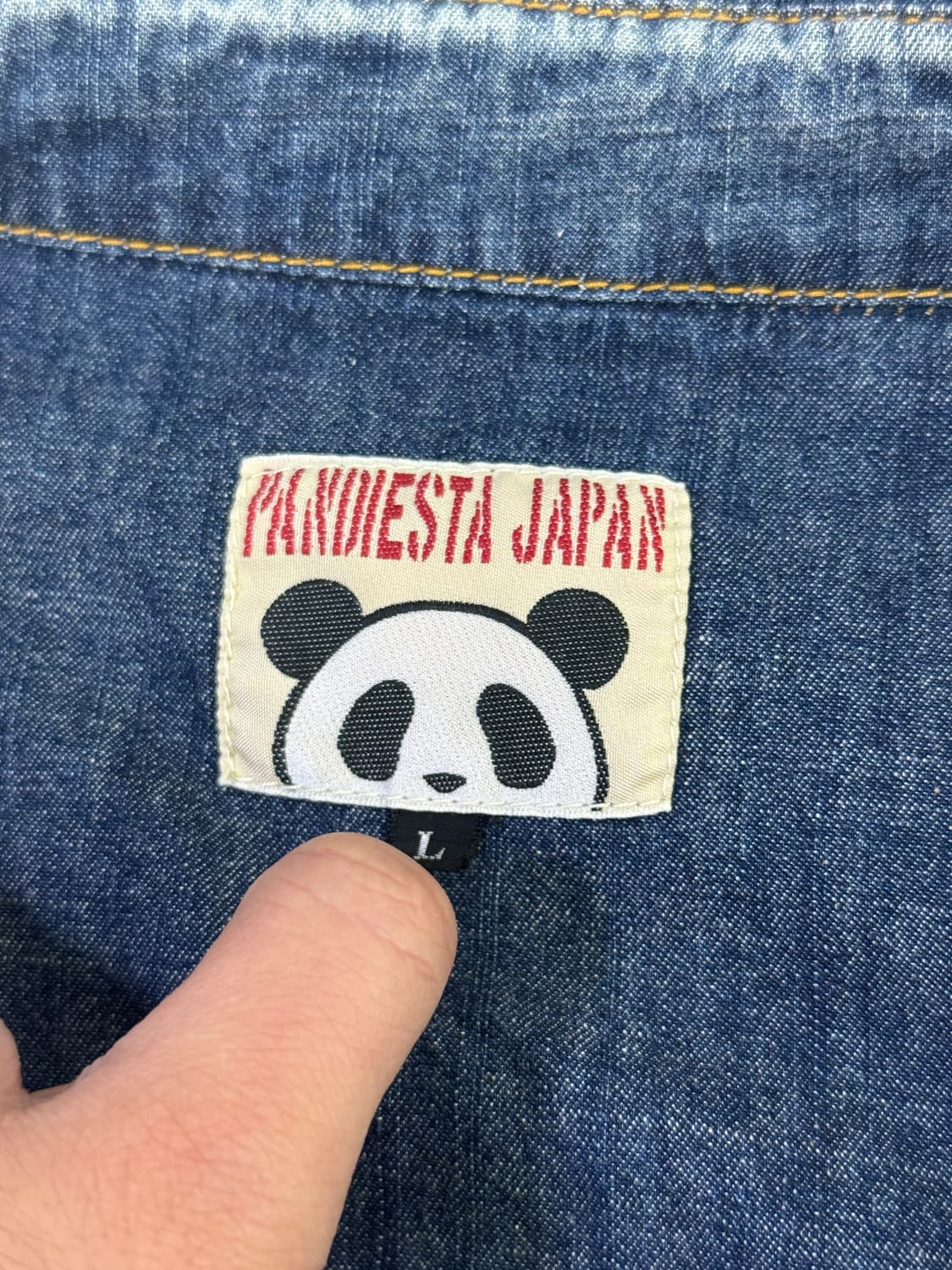 빈티지 터키석 패치워크 데님 웨스턴 셔츠 상품이미지9