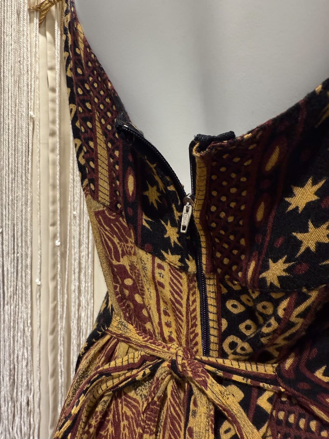 Linen Oriental Dress 0033 상품이미지10