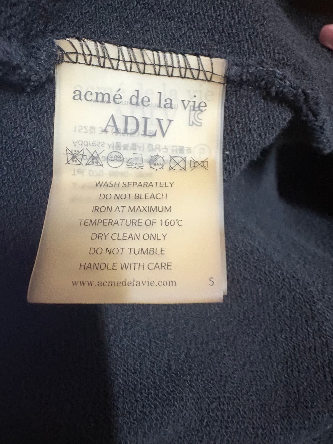 아크메드라비 후드티 블랙 상품이미지9