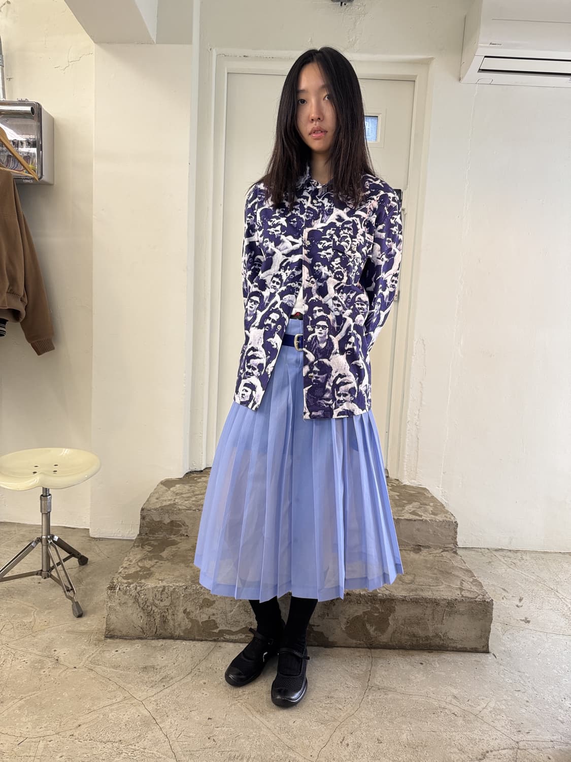 Toga Mesh Pleated Skirt / 34 상품이미지6