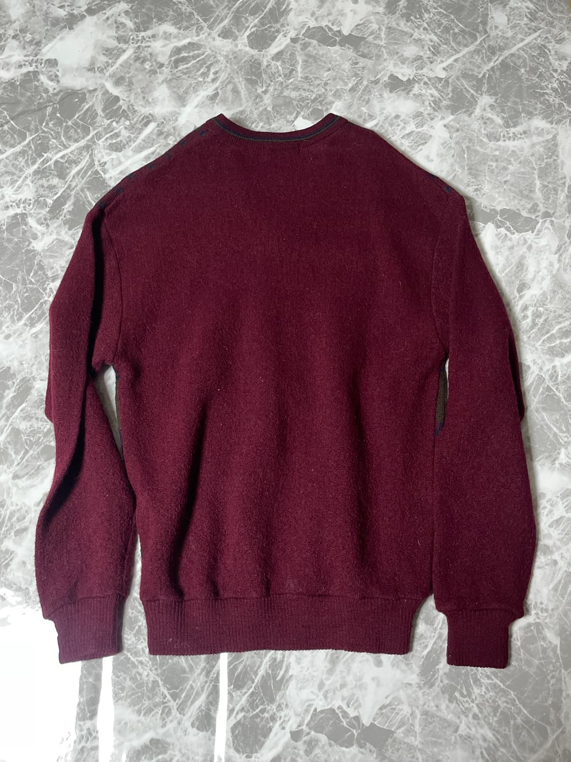 (Japanese vintage)ethnic v neck knit 상품이미지5