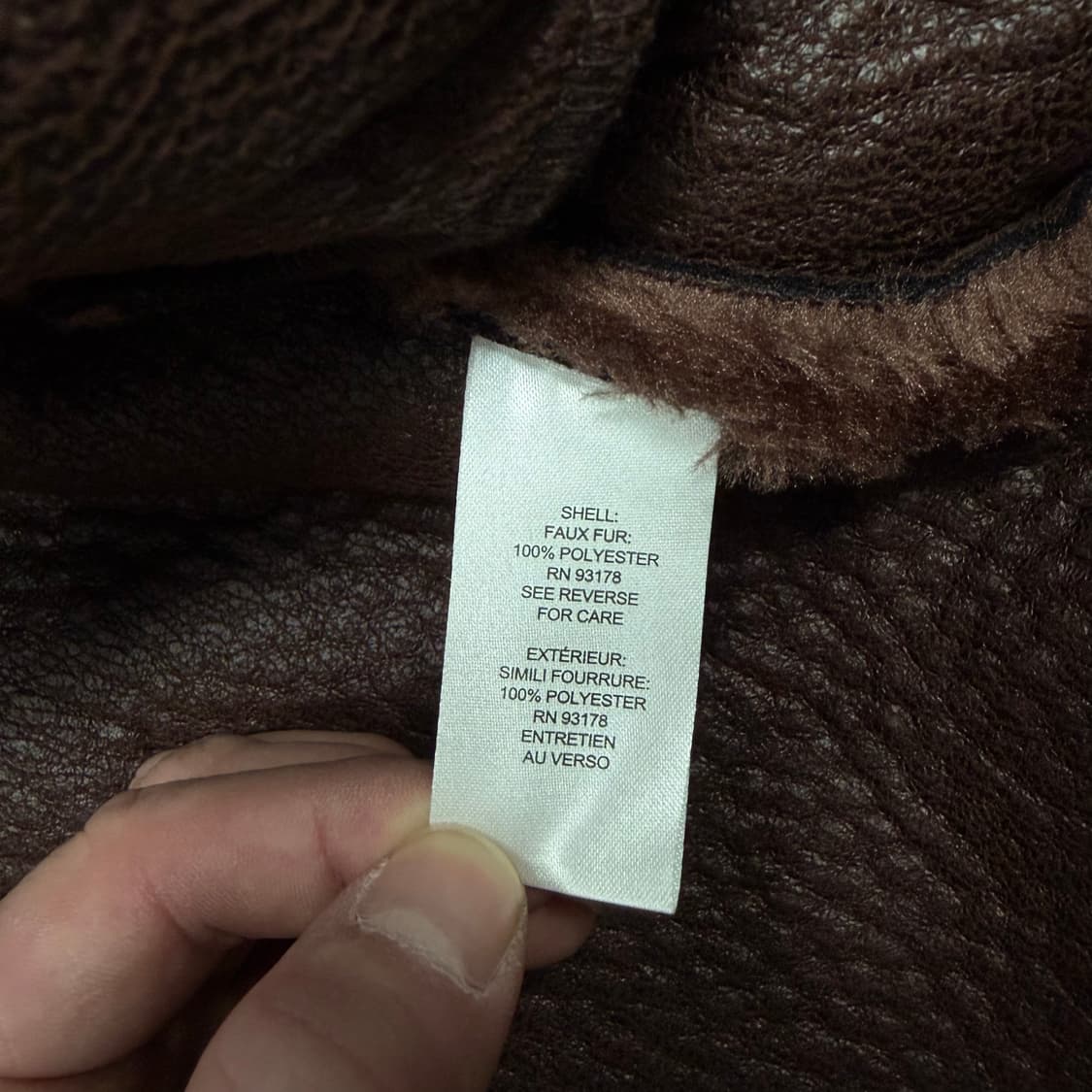 타하리 브라운 퍼 코트 자켓 v1037 상품이미지7