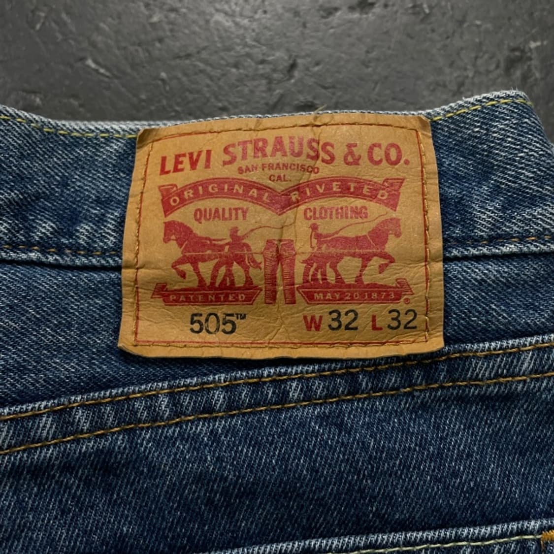 32 리바이스 505 청바지  상품이미지4
