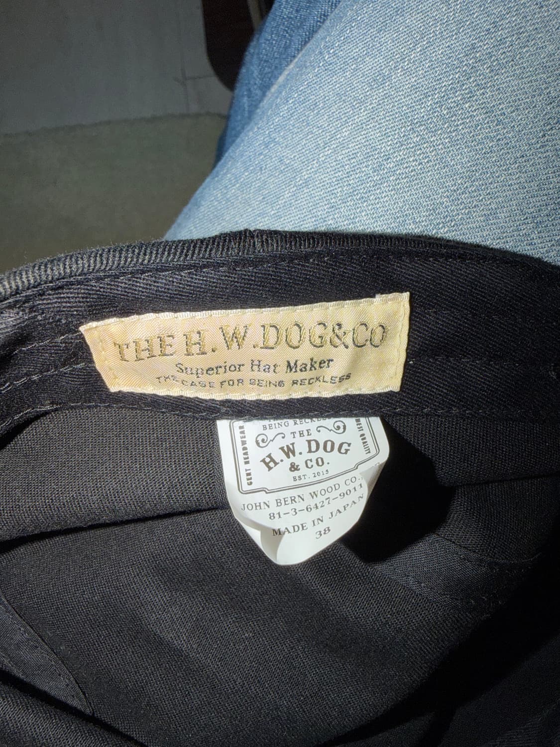 The h.w Dog&co 옥토퍼스 헌팅캡 38사이즈 상품이미지4