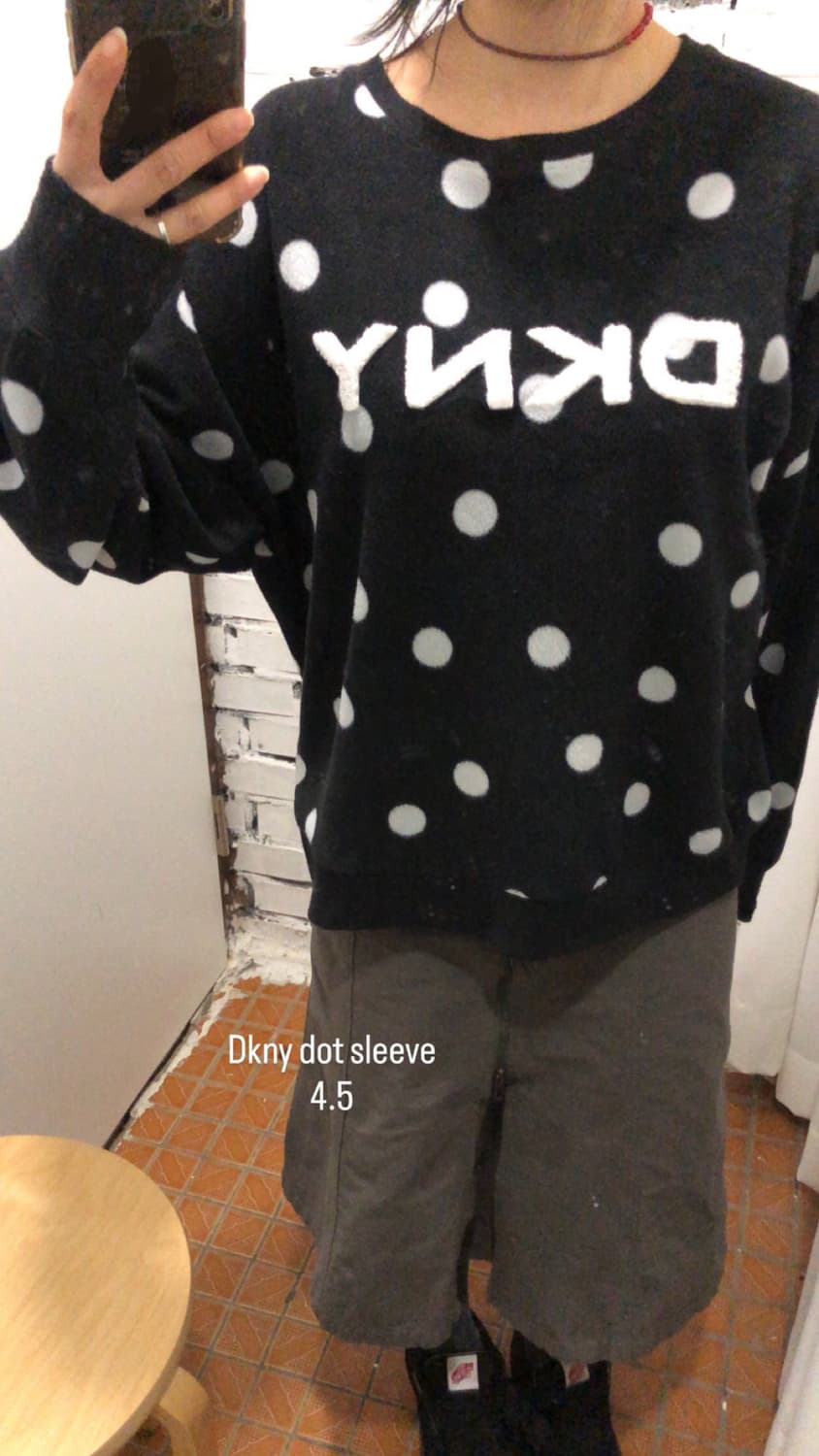 Dkny 도트 슬리브 상품이미지1