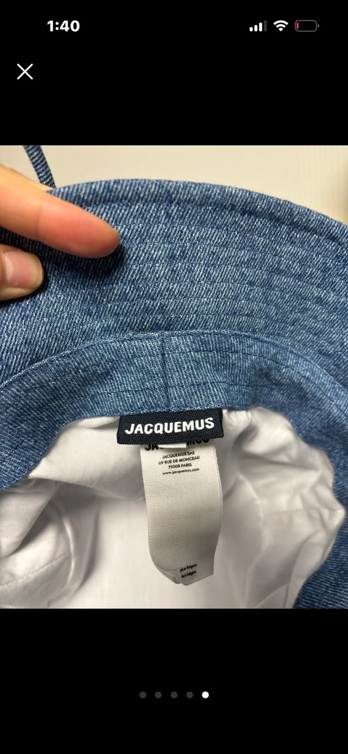 자크뮈스 버킷햇 데님 상품이미지5