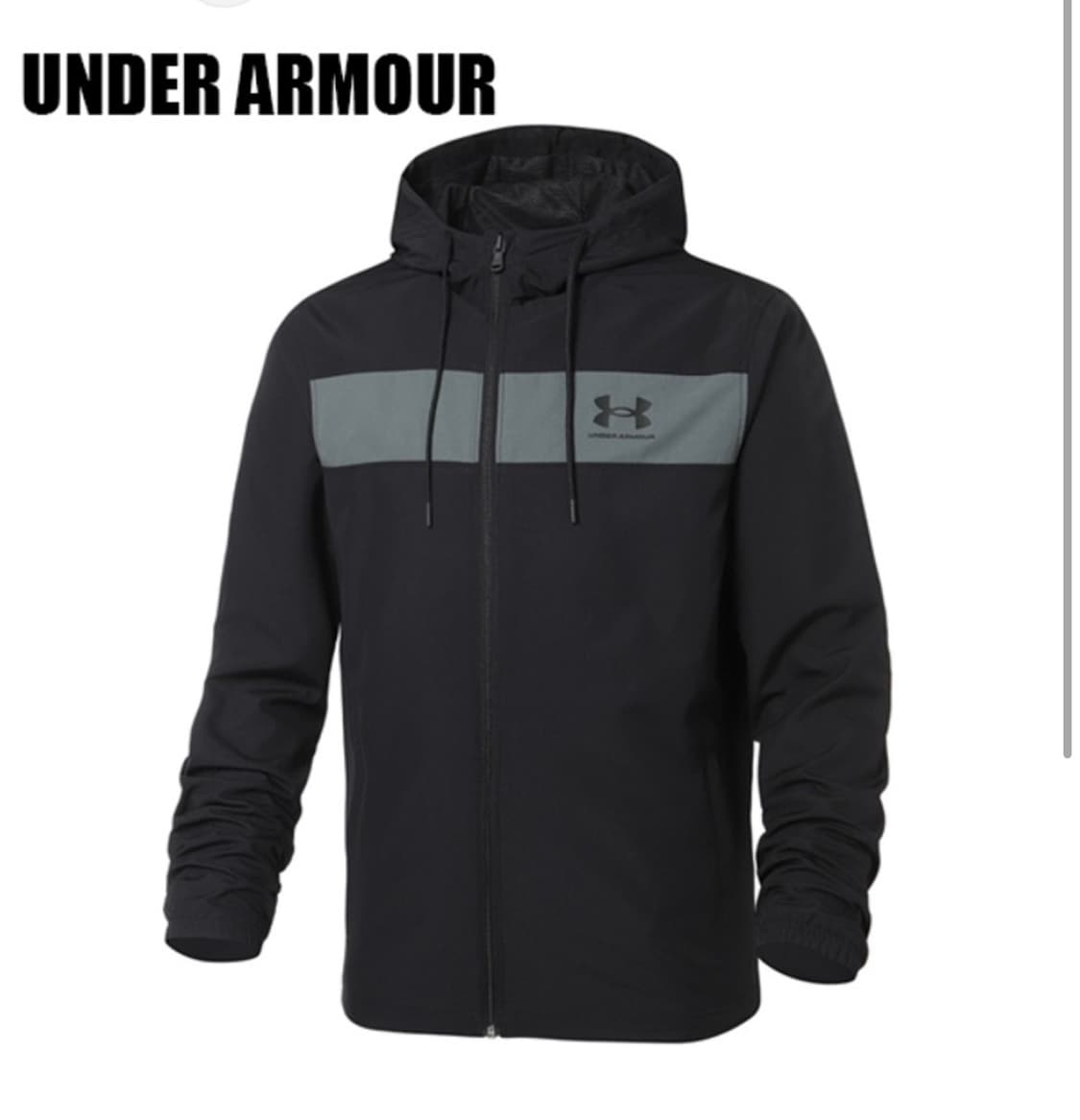 [XL] Underarmour 언더아머 배색 폴리 바람막이 자켓 상품이미지4