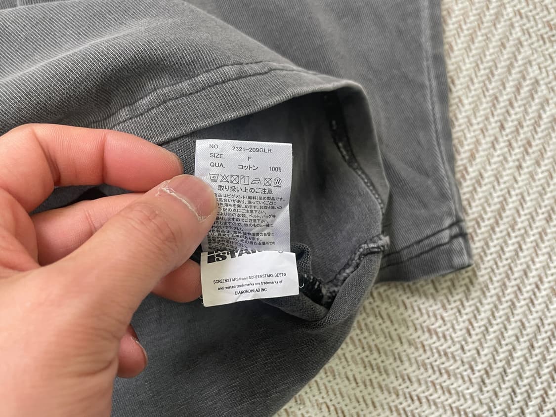 Screen stars 스크린스타 그레이 7부 긴팔티  J04164 상품이미지4