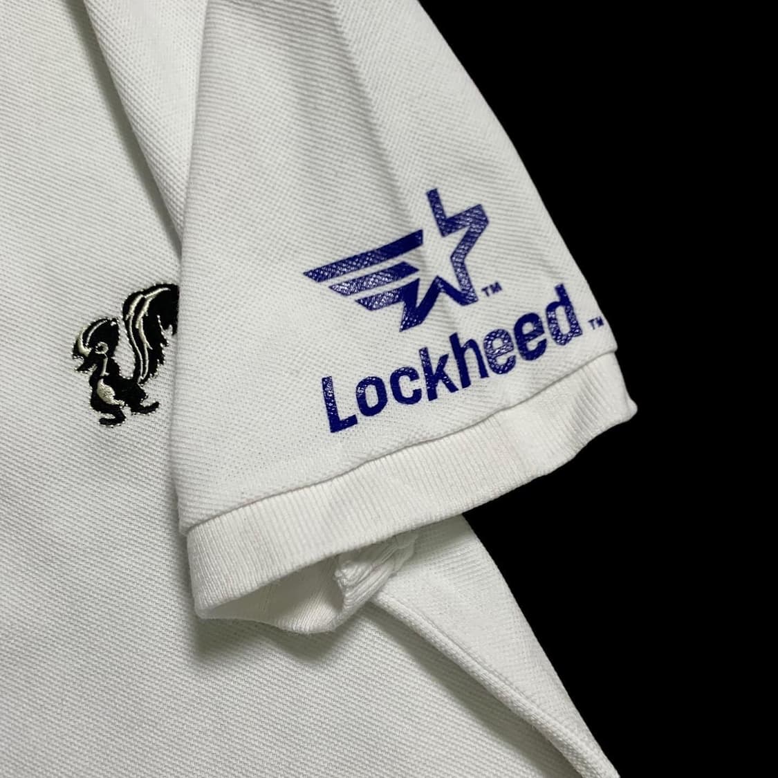 [S] 버즈릭슨 X 스컹크웍스 흰색 카라 반팔티셔츠 상품이미지4