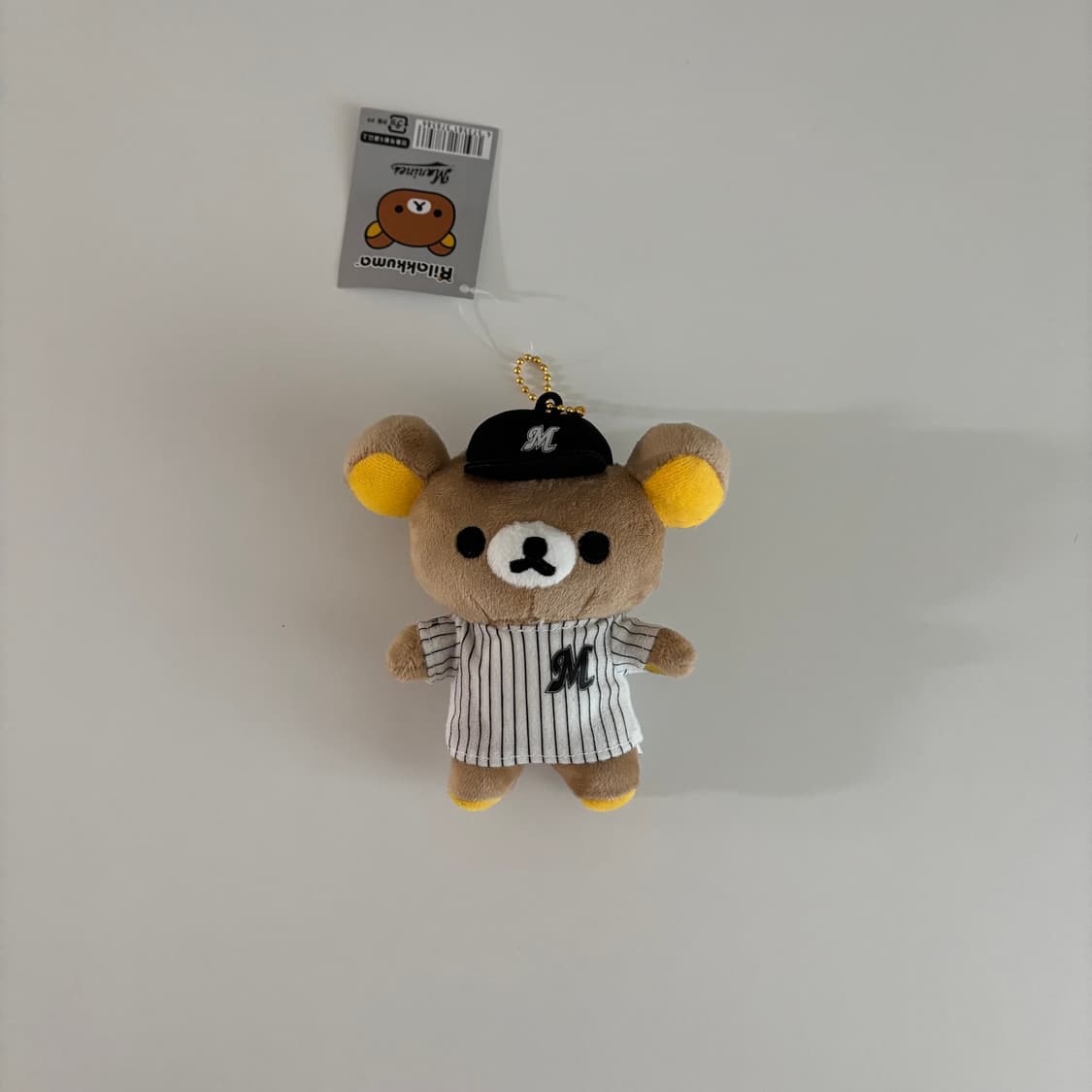 리락쿠마 일본 프로야구 시리즈 인형 키링 상품이미지1