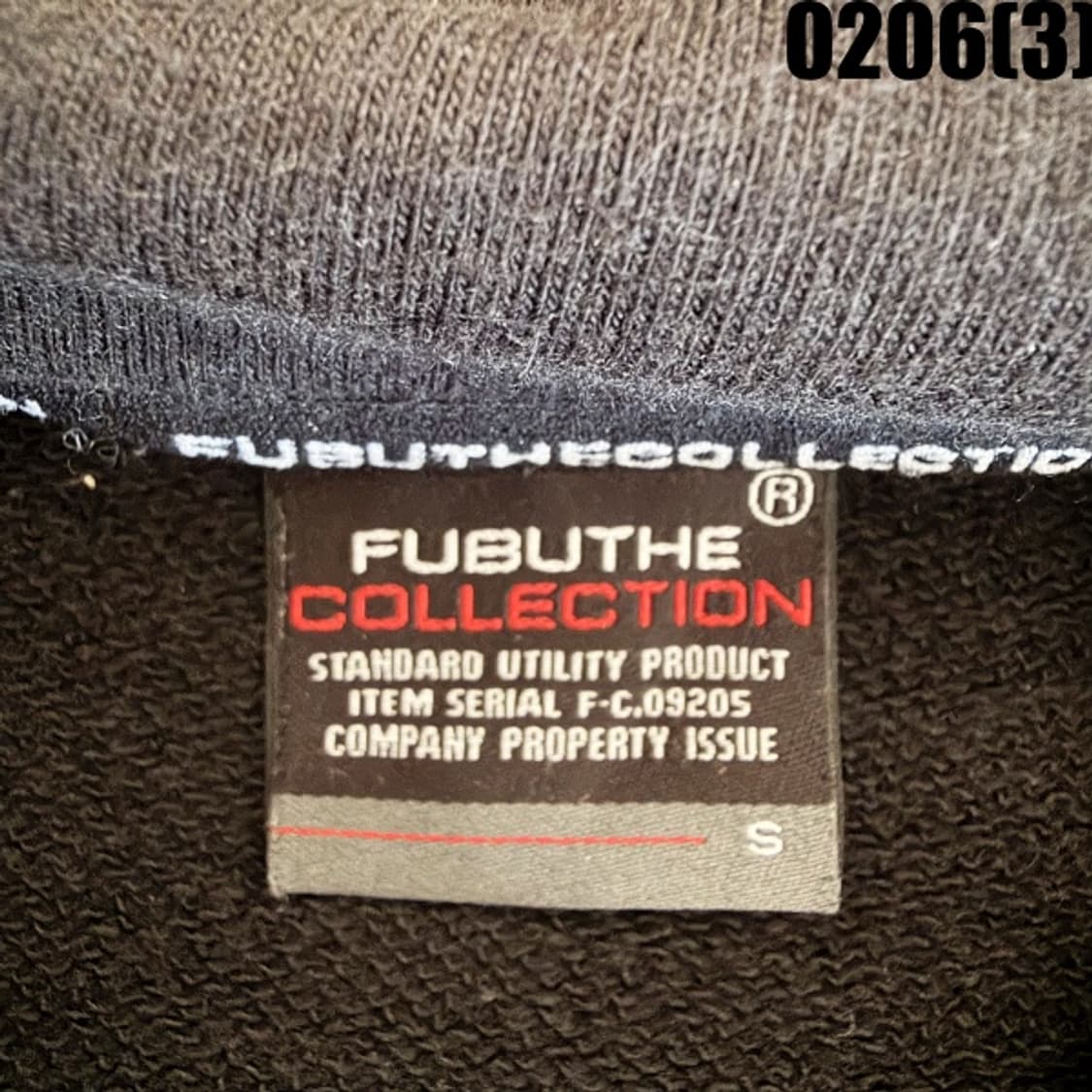 [S/90] FUBU 후부 블랙 후드티 0206(3) 상품이미지3