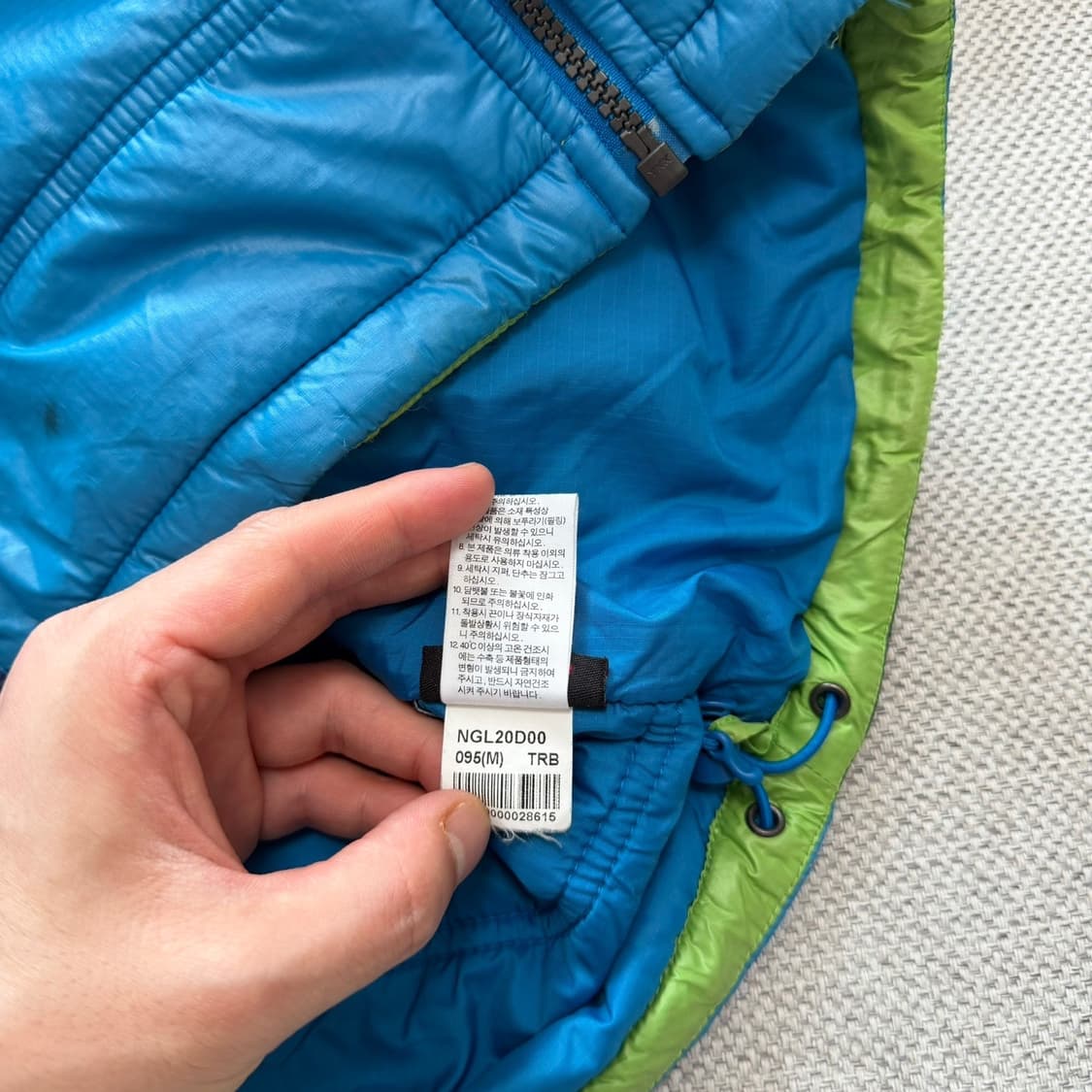 노스페이스 경량패딩 상품이미지5