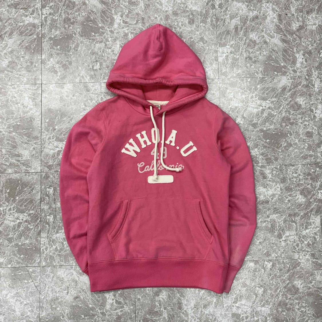 후아유 y2k 러블리힙 스웨트셔츠 후드티(L) 상품이미지2