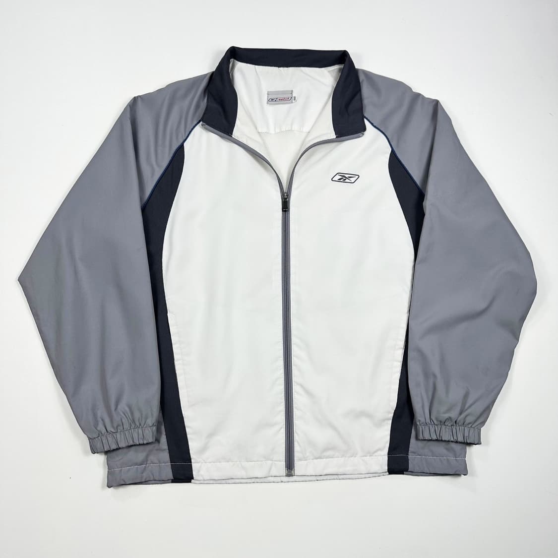 리복 클래식 차콜 투톤 바람막이 자켓 (L) 상품이미지2