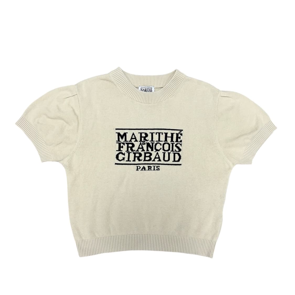 마리떼 반팔 퍼프 니트(OS) 상품이미지1