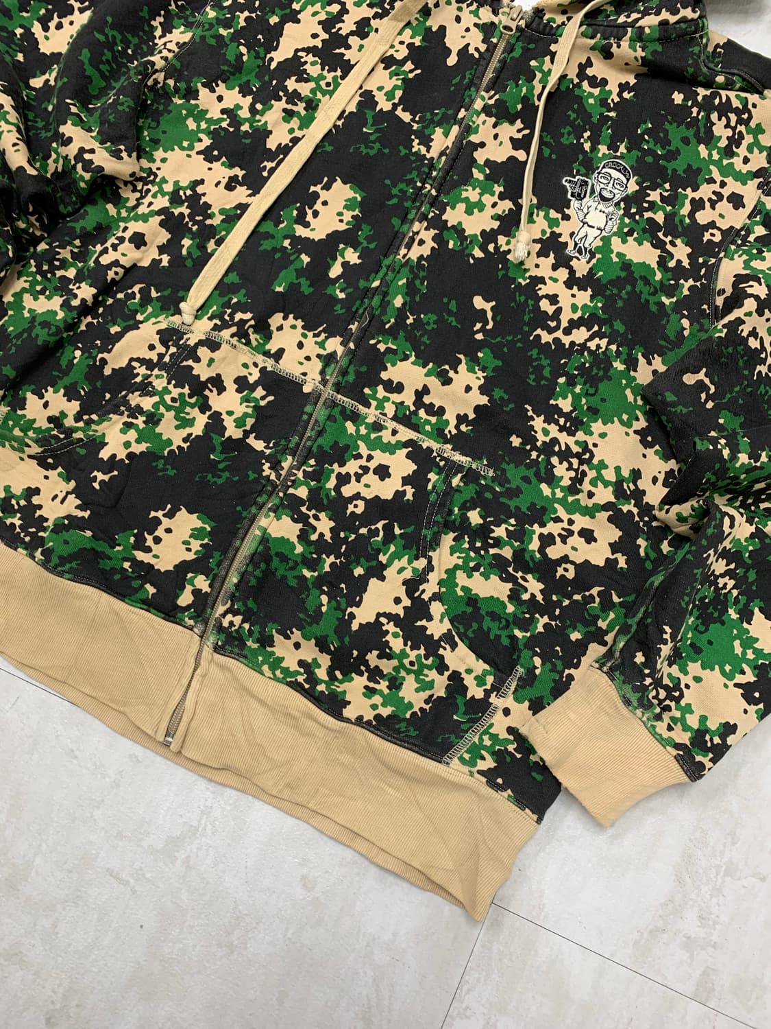Marc ecko 카모 패턴 후드집업 #136 상품이미지3