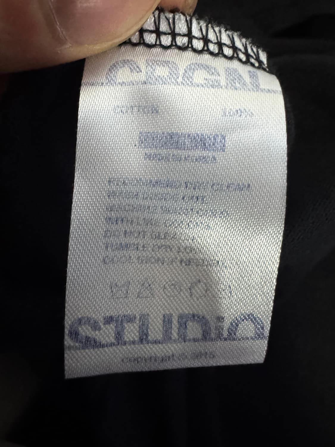 꼼파뇨 해드 킬러 빈티지 뒷 프린팅 반팔 티셔츠 M 블랙 상품이미지4