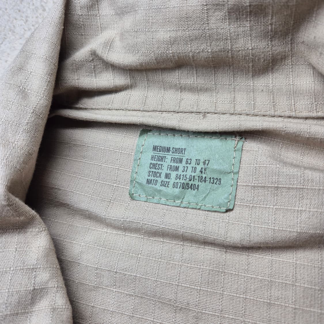 80s 미군 립스탑 hwc 

 상품이미지9