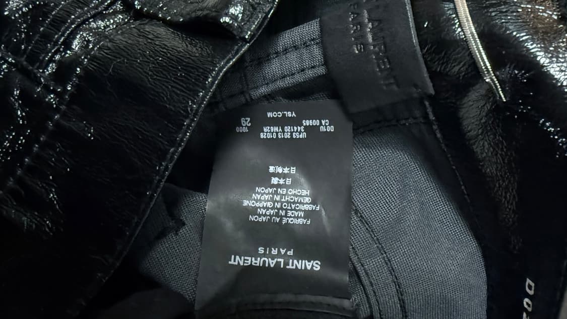 생로랑 Fanx Lether Patent Skinny 29 상품이미지4