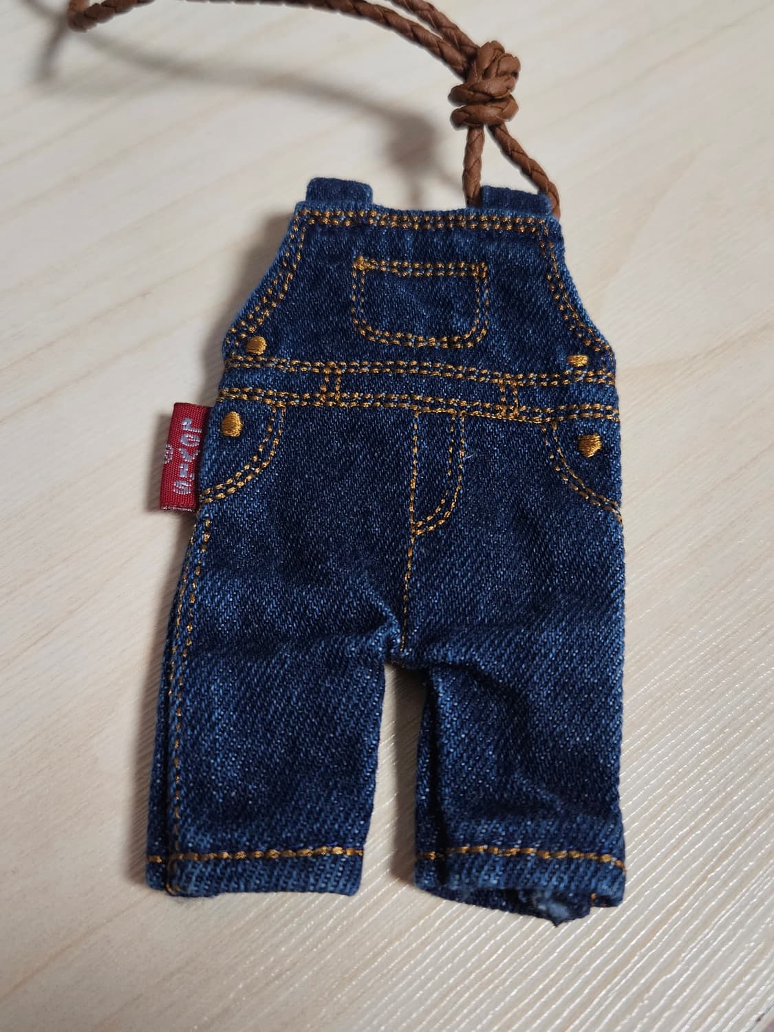 💙Levi's 리바이스 데님 미니 멜빵바지 카드지갑/카드홀더 상품이미지2