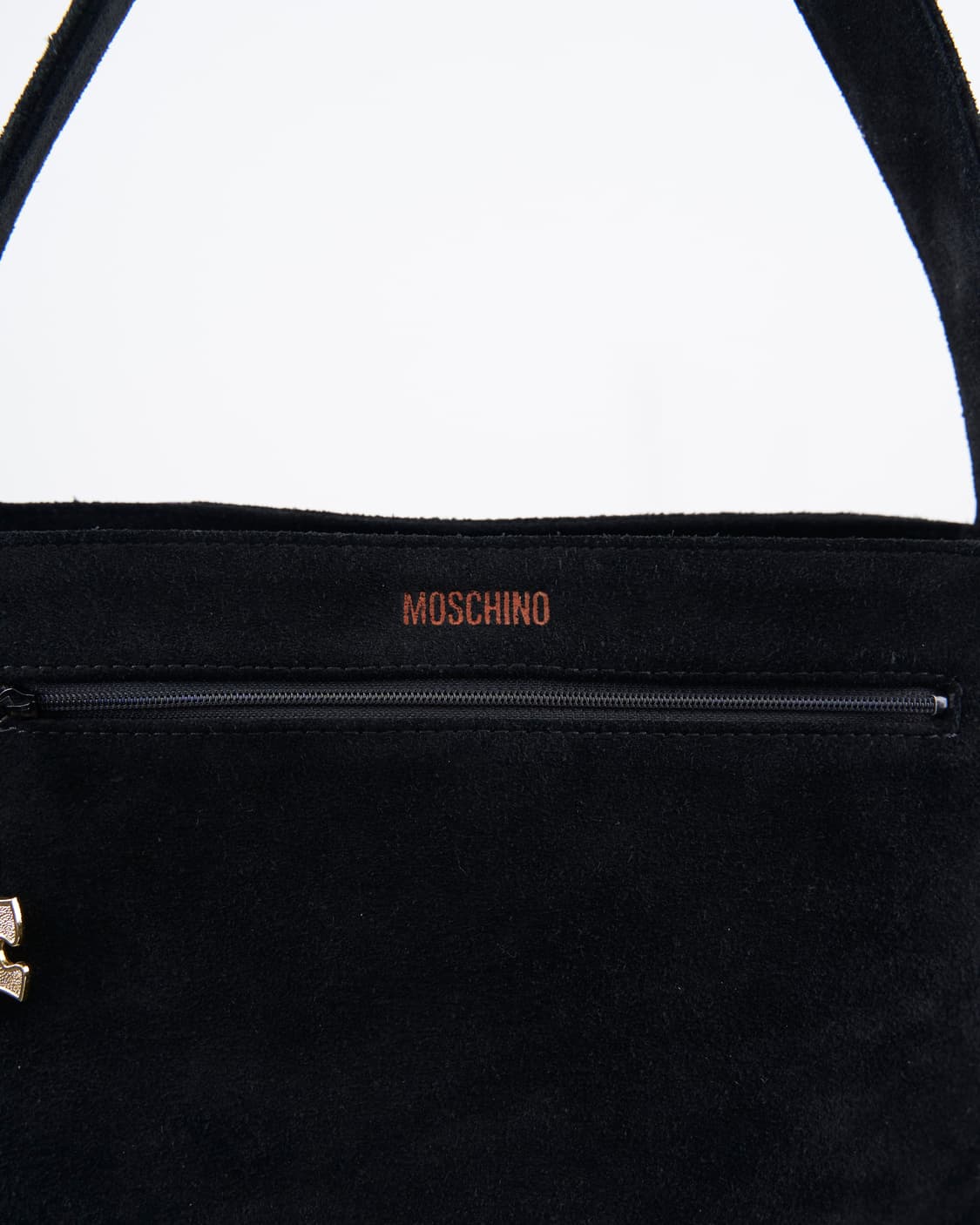 Moschino 퍼즐 포인트 스웨이드 도트백 상품이미지3