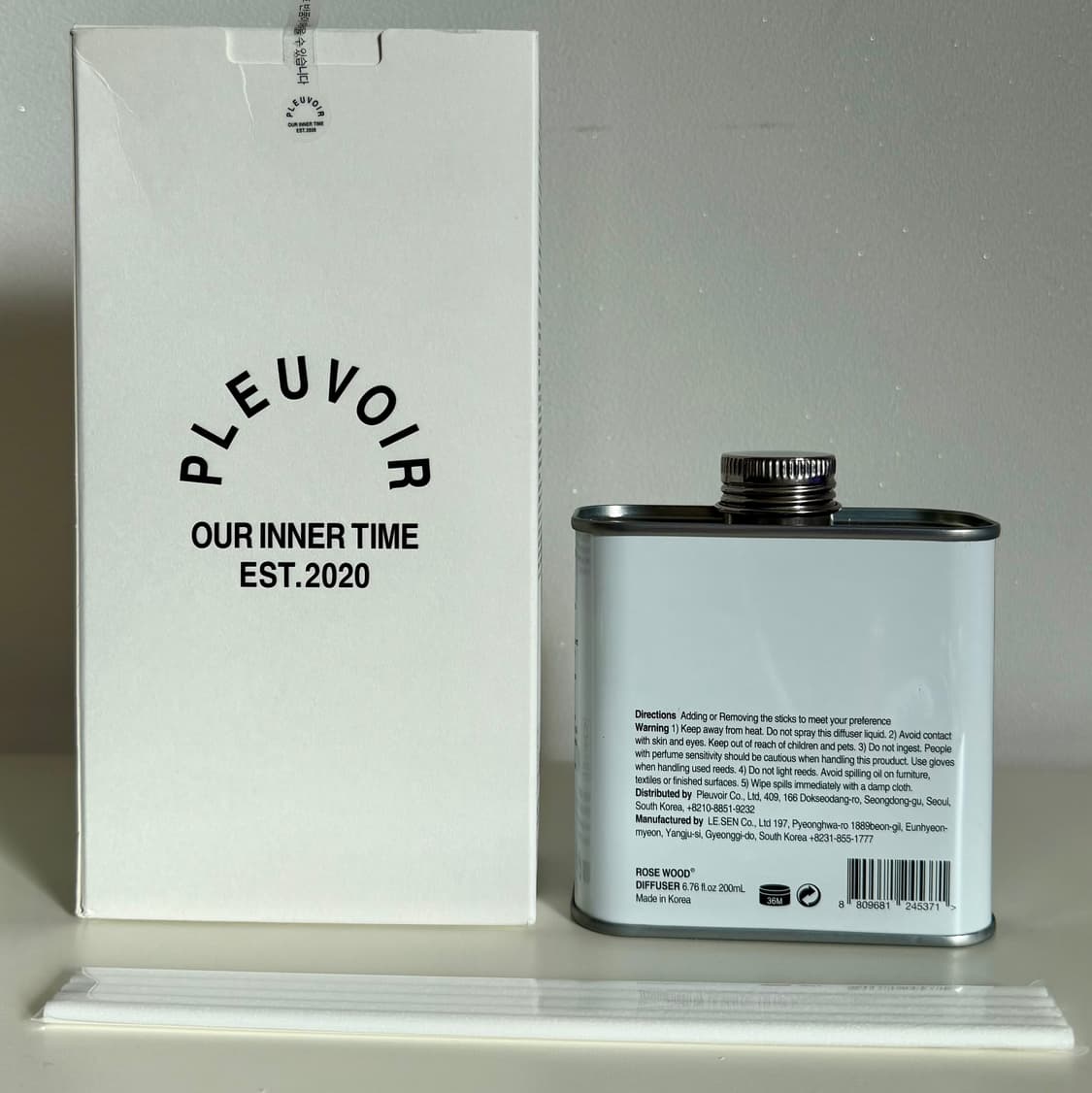 [새상품] 플르부아 PLEUVOIR 로즈우드 디퓨저 200ml 상품이미지3