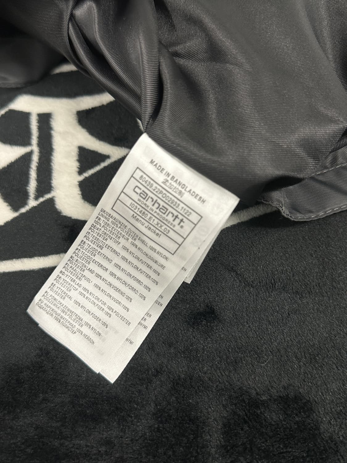 칼하트 윕 디트로이트 마누 자켓 s (실측95-100) 상품이미지5