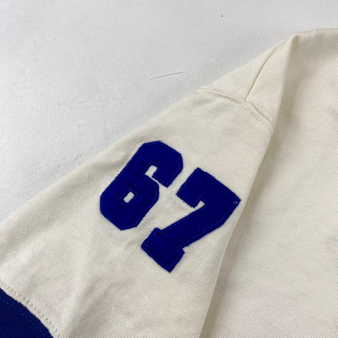 90s 폴로 스포츠 베스킷볼 하프 카라 져지 (100)  상품이미지6