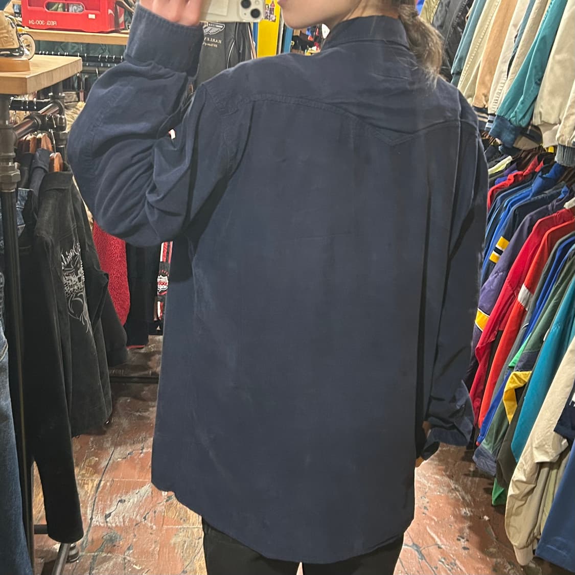 [HI] 칼하트 코듀로이 긴팔셔츠 네이비 상품이미지5