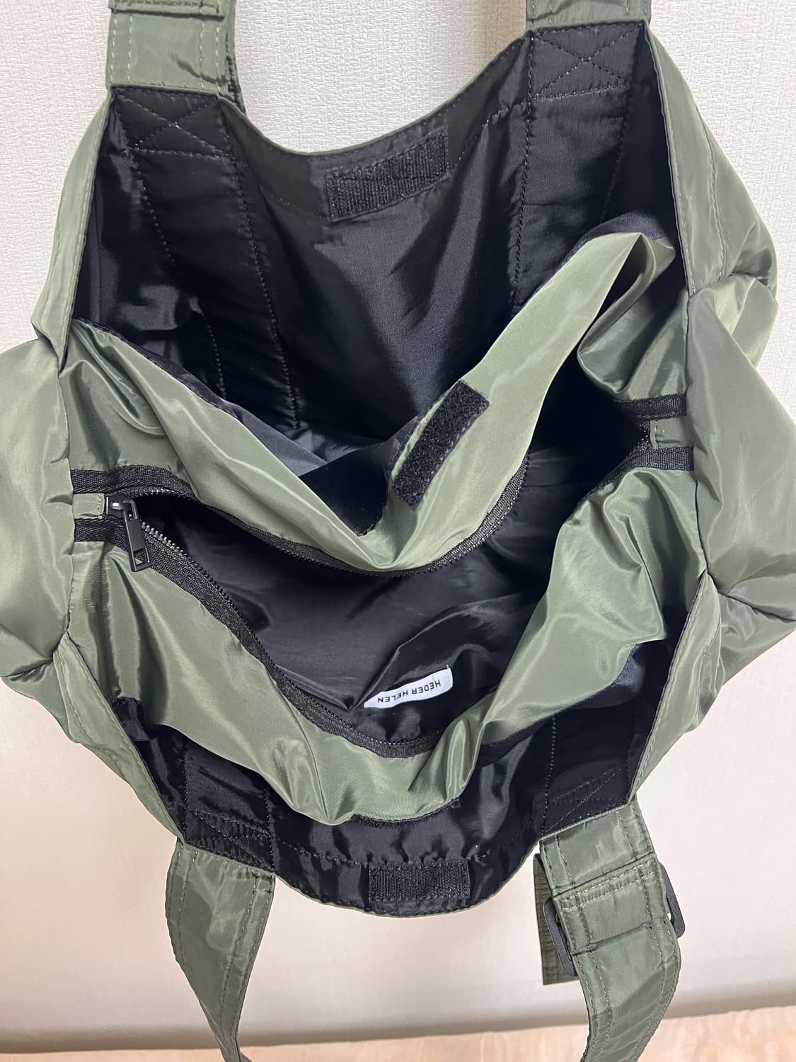 헤더헬렌 BAGUETTE MULTI BAG KHAKI 상품이미지3