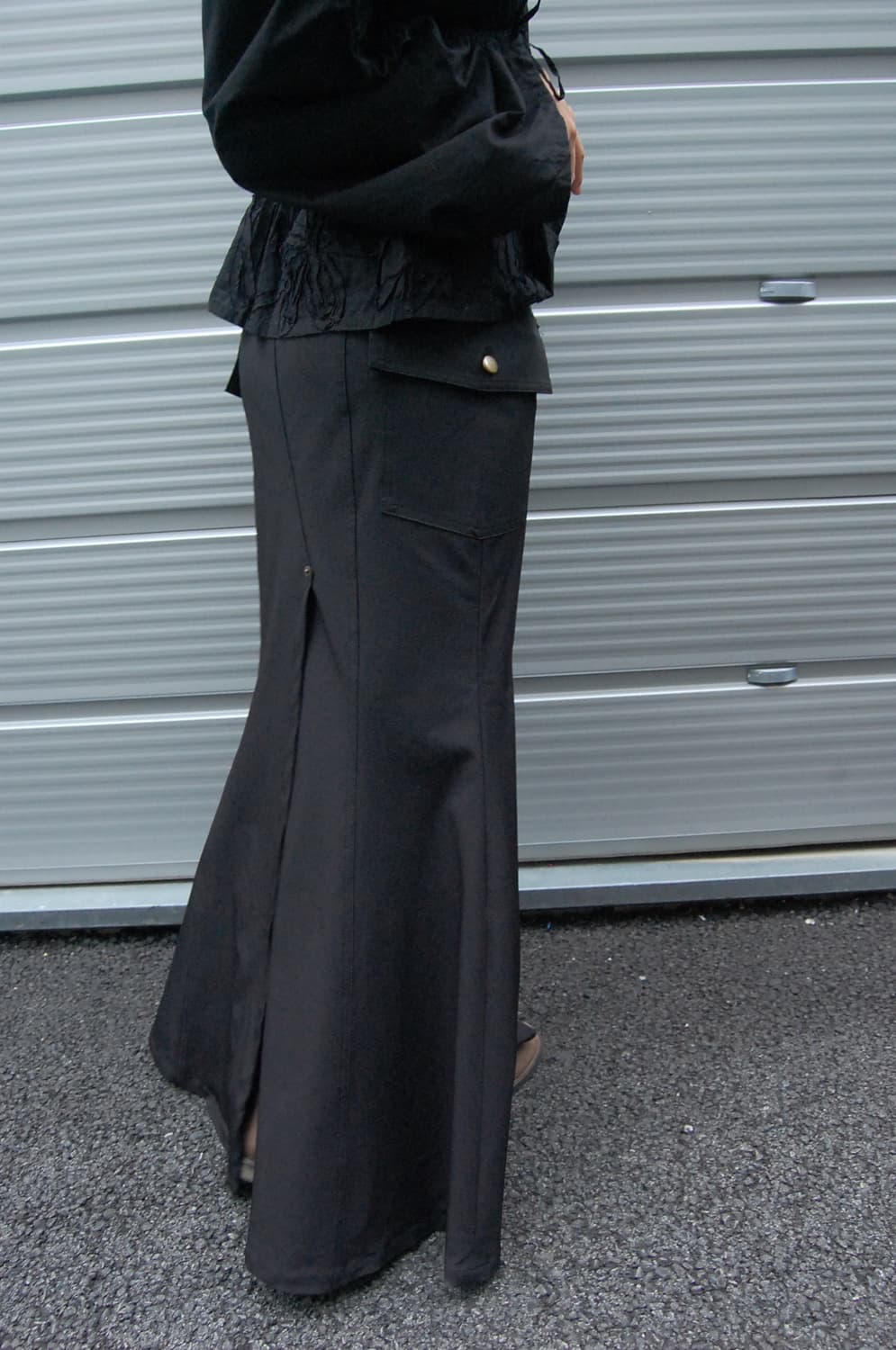 Tilt 2way maxi Skirt 상품이미지1