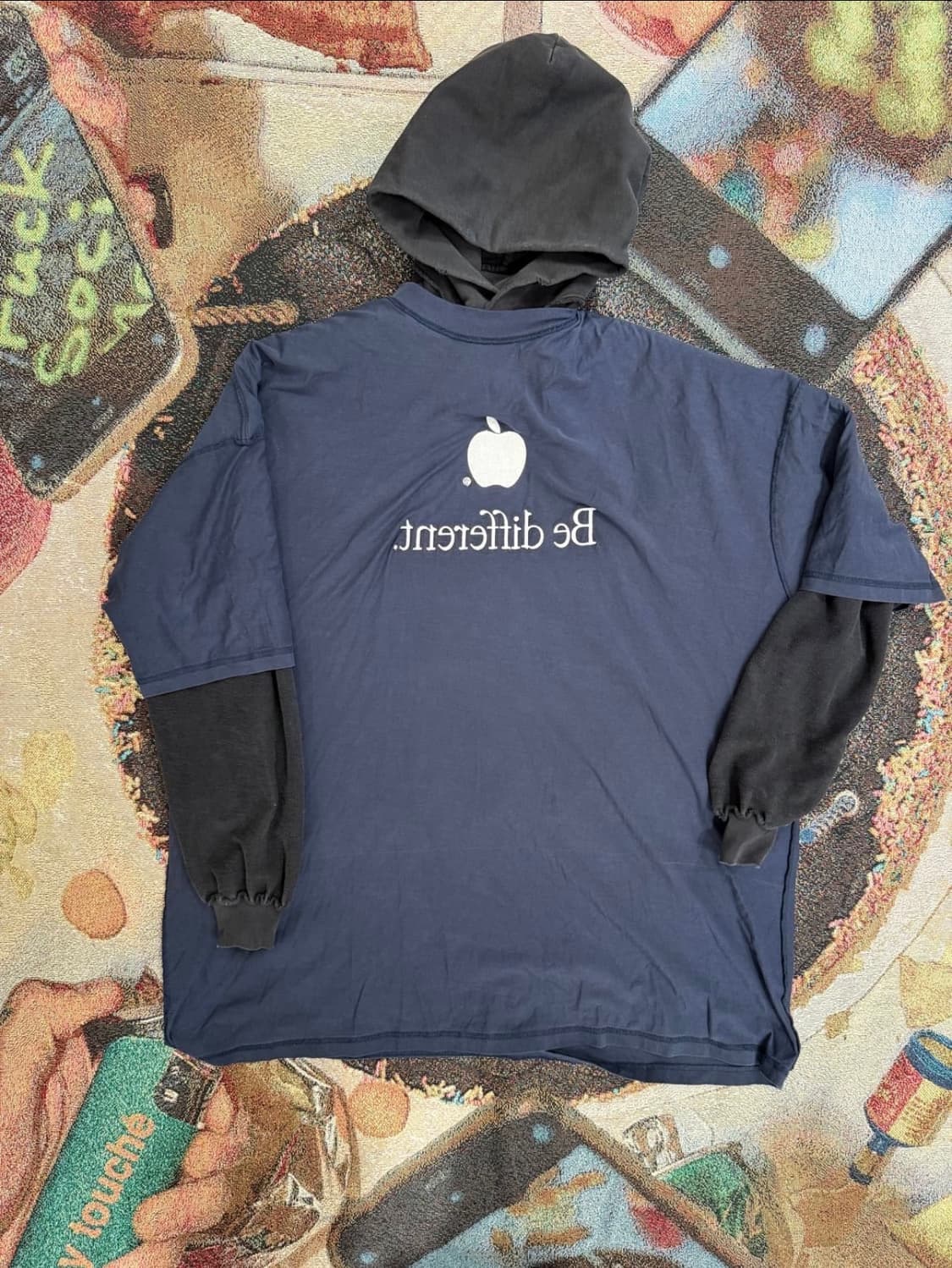 발렌시아가 애플 후드 (런웨이 버젼) 상품이미지6