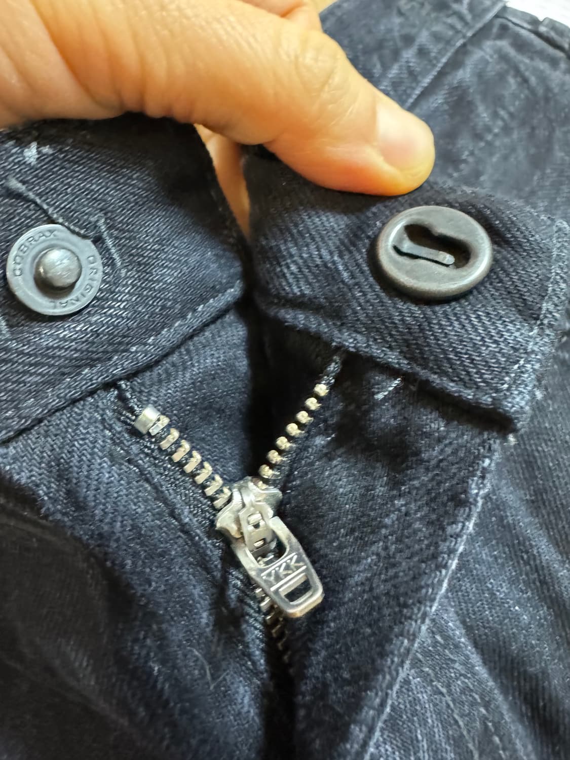 R13 다르시 미드라이즈 크롭드 진  상품이미지6