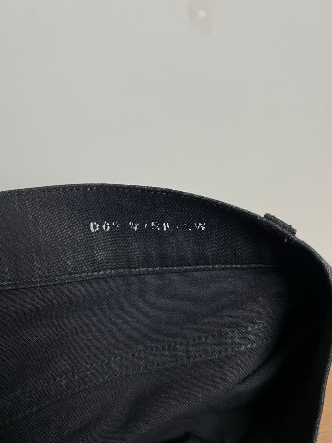 생로랑 에디 17SS 흑청 스키니 블랙진  상품이미지4