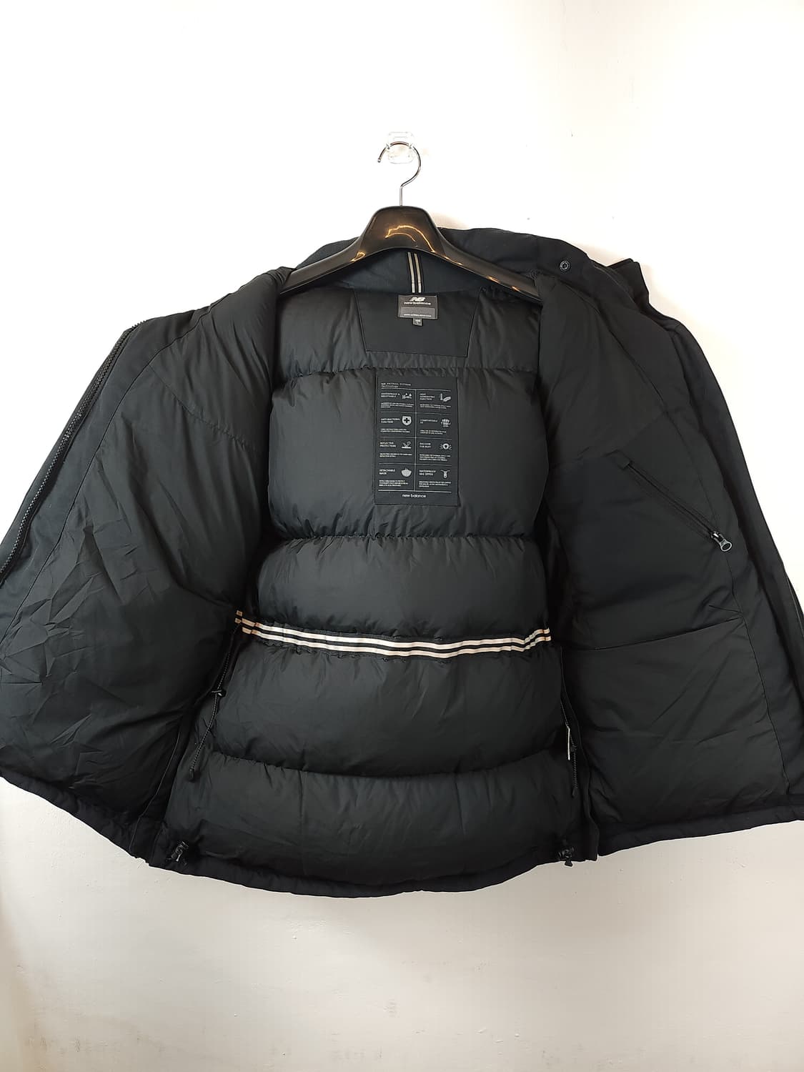 뉴발란스 패트롤 구스다운 L(100) 블랙 상품이미지7