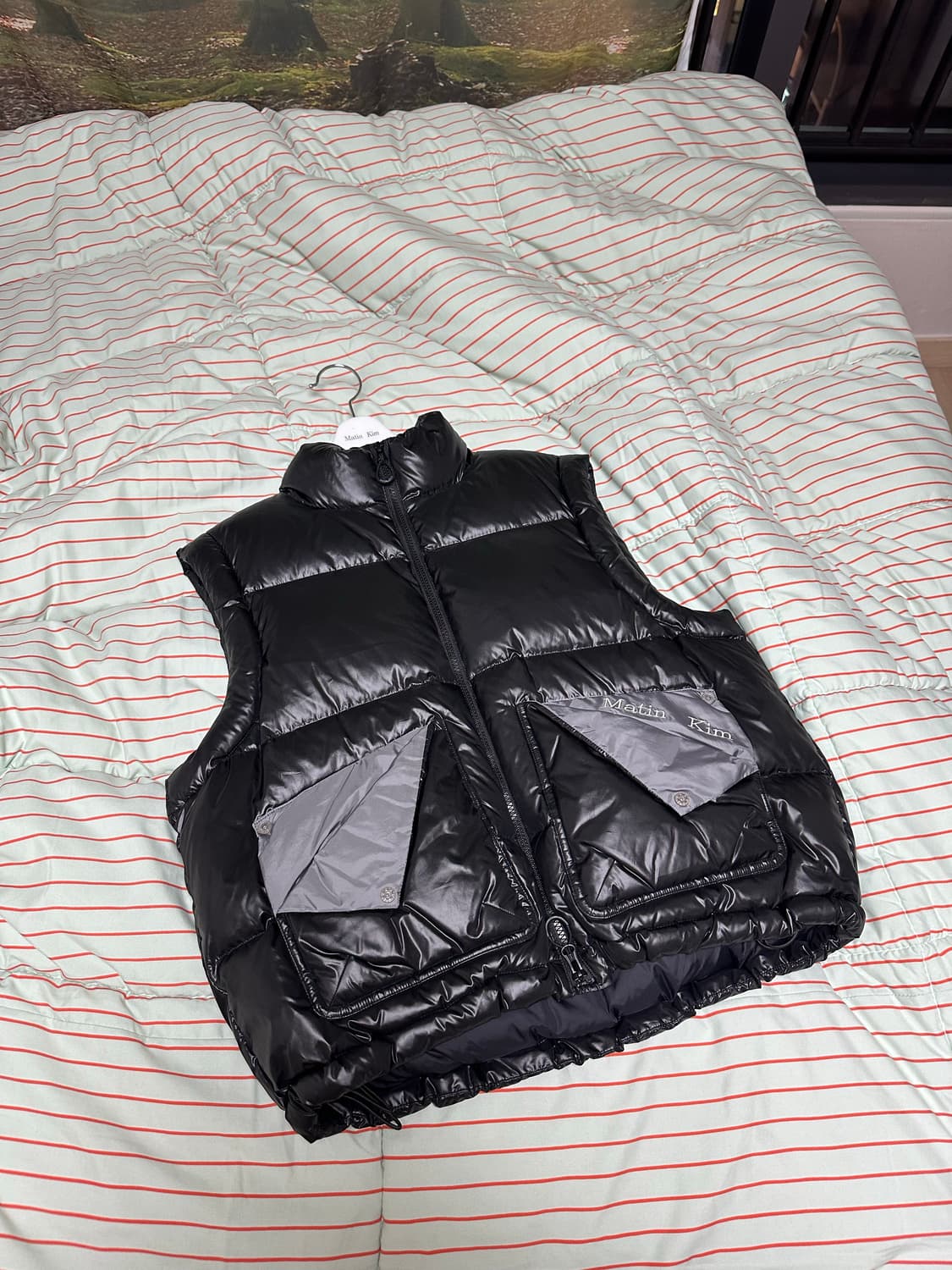 마땡킴 폴디드 포켓 다운 베스트 여성용 상품이미지3