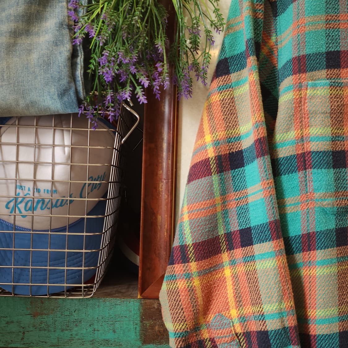 90s 아메리칸 빈티지 체크셔츠 헤비 플란넬 워크셔츠 윈도우 빅체크 s 상품이미지7