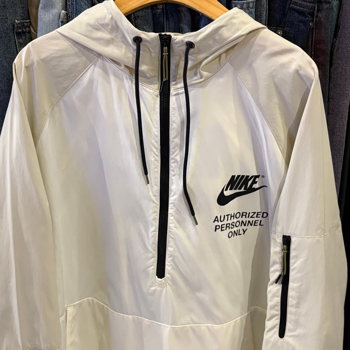 나이키 우븐 언라인드 백로고 후드 아노락 상품이미지4