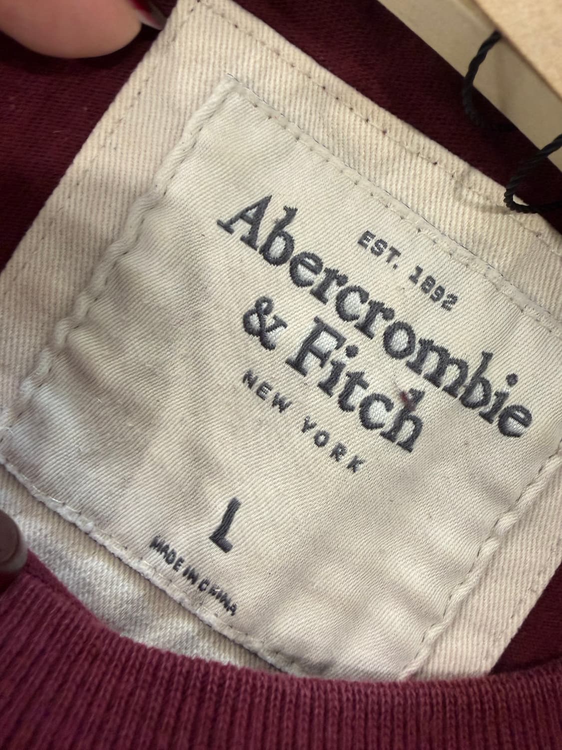 159. 아베크롬비 롱슬리브 상품이미지2